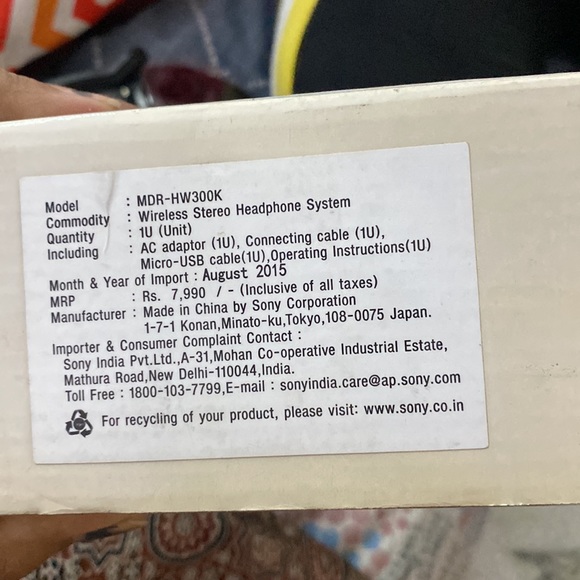 Sony wireless head phone - Picture 15 of 16